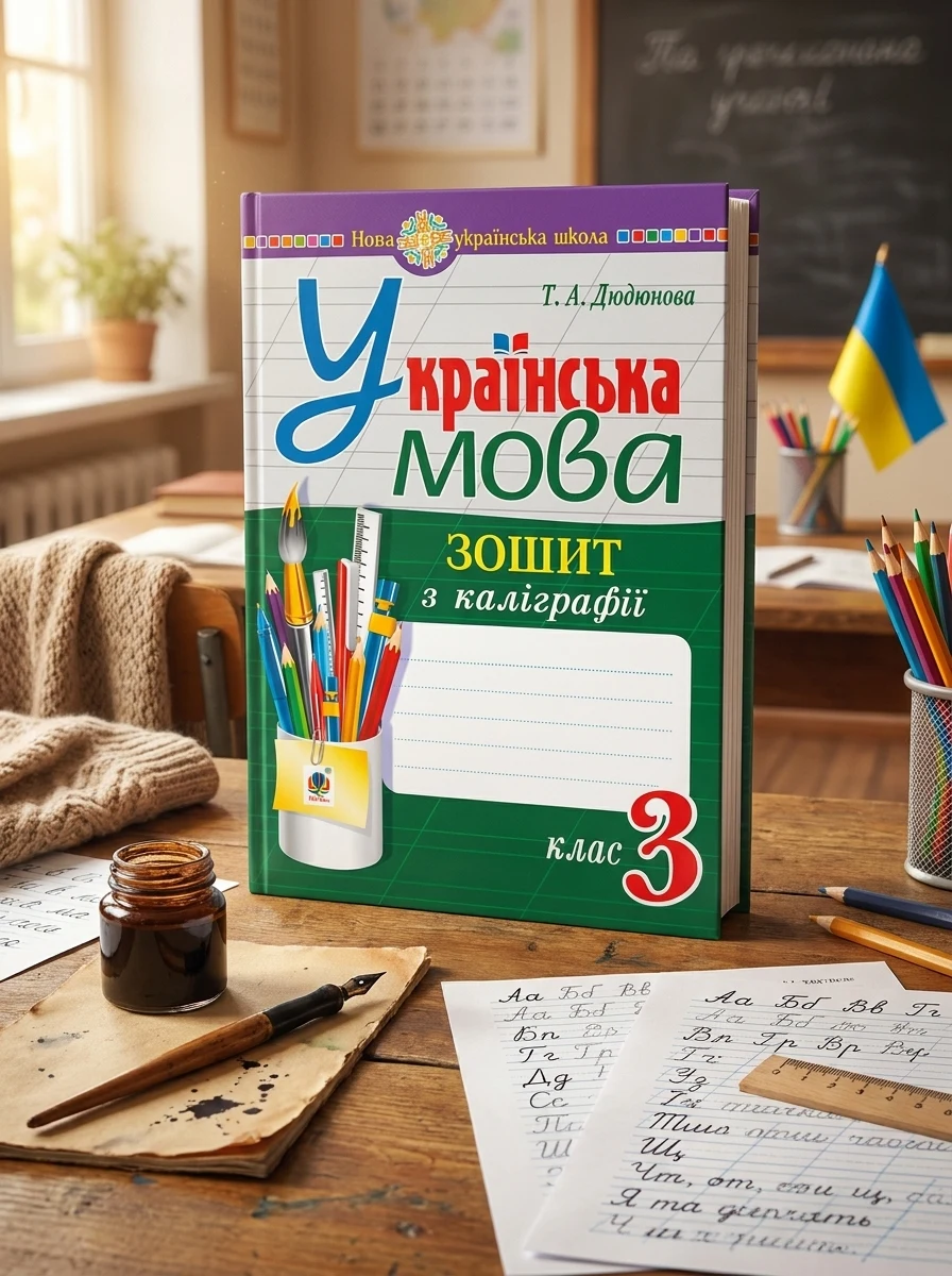 Українська мова. 3 клас. Зошит з каліграфії — Вивчення мов
