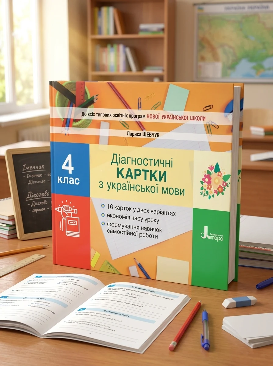 Українська мова. 4 клас. Діагностичні картки — Вивчення мов