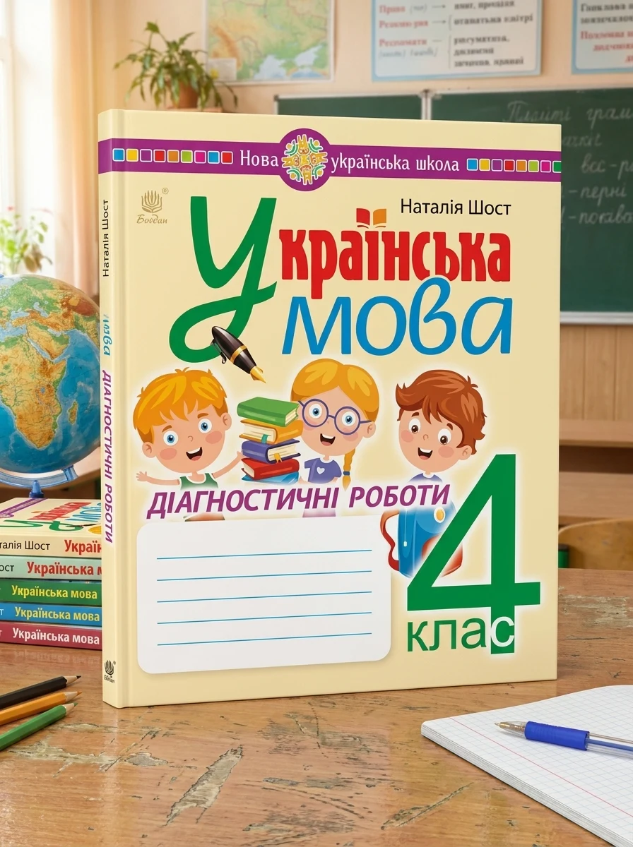 Українська мова. 4 клас. Діагностичні роботи — Вивчення мов