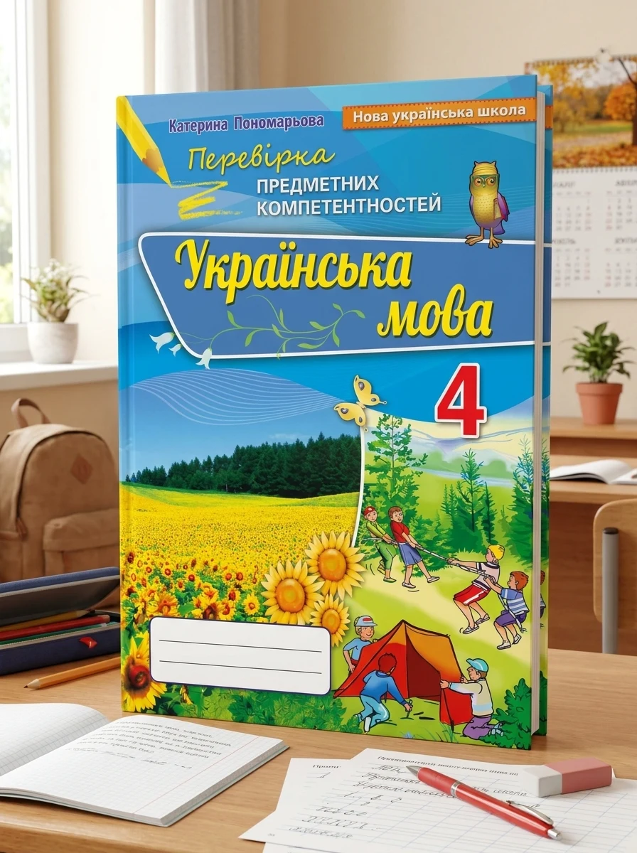 Українська мова 4 клас. Перевірка предметних компетентностей — Вивчення мов