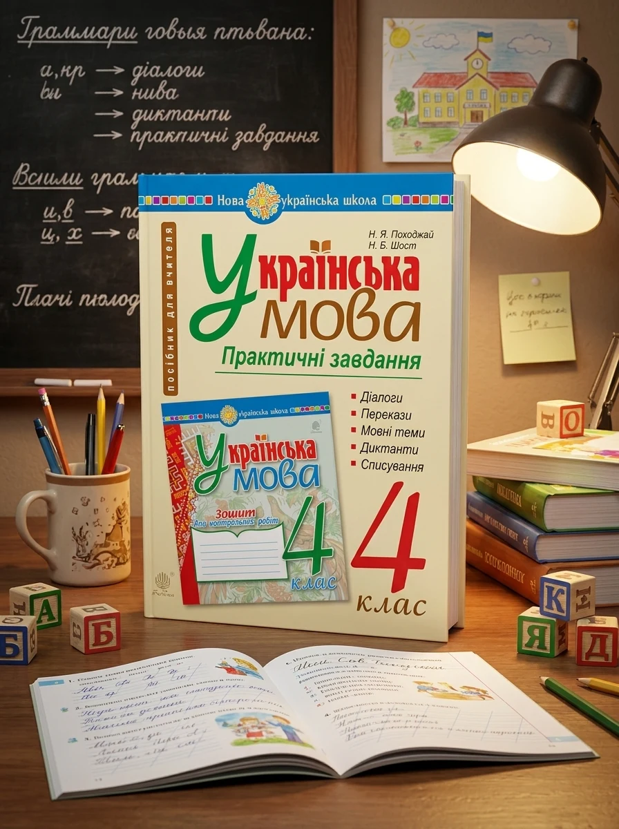 Українська мова. 4 клас. Практичні завдання