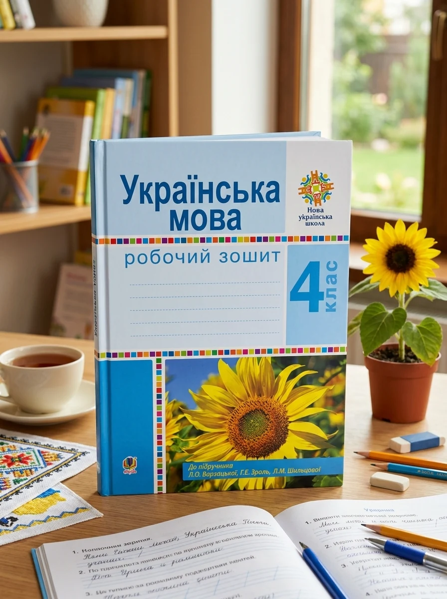 Українська мова. 4 клас. Робочий зошит (до підручника Варзацької Л.О. та ін.) — Вивчення мов
