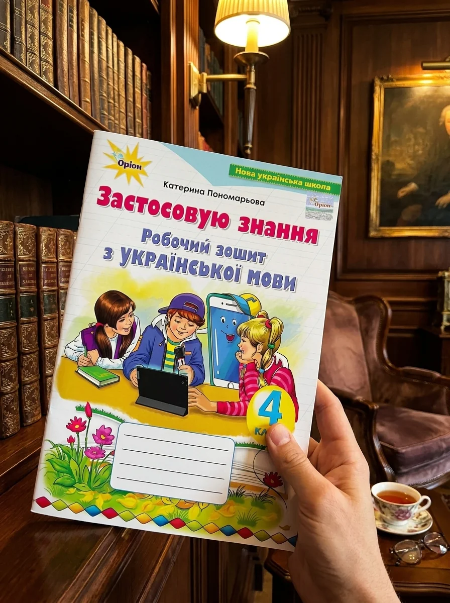 Українська мова 4 клас. Робочий зошит. Застосовую знання — Вивчення мов