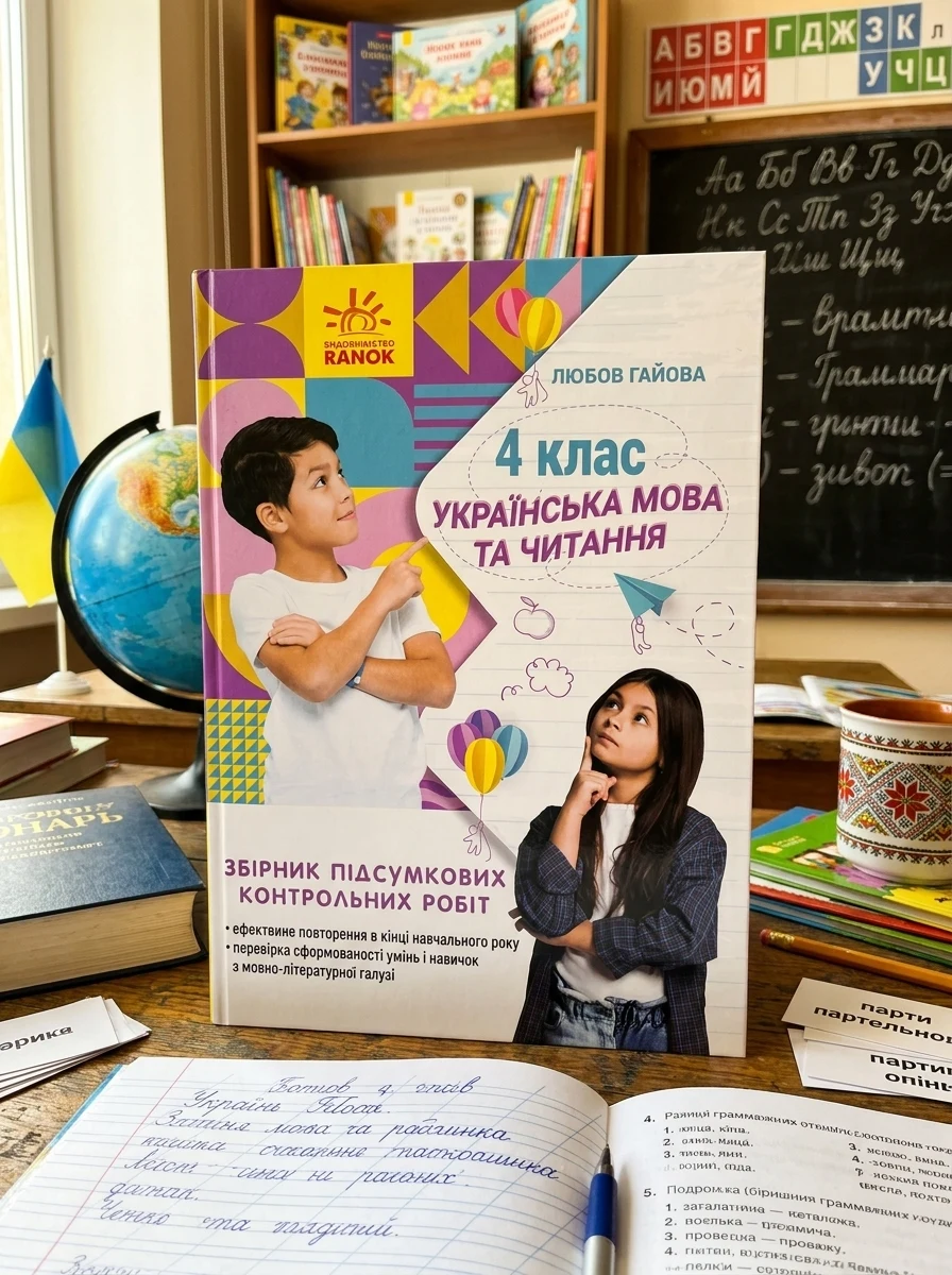 Українська мова. 4 клас. Збірник підсумкових контрольних робіт — Вивчення мов