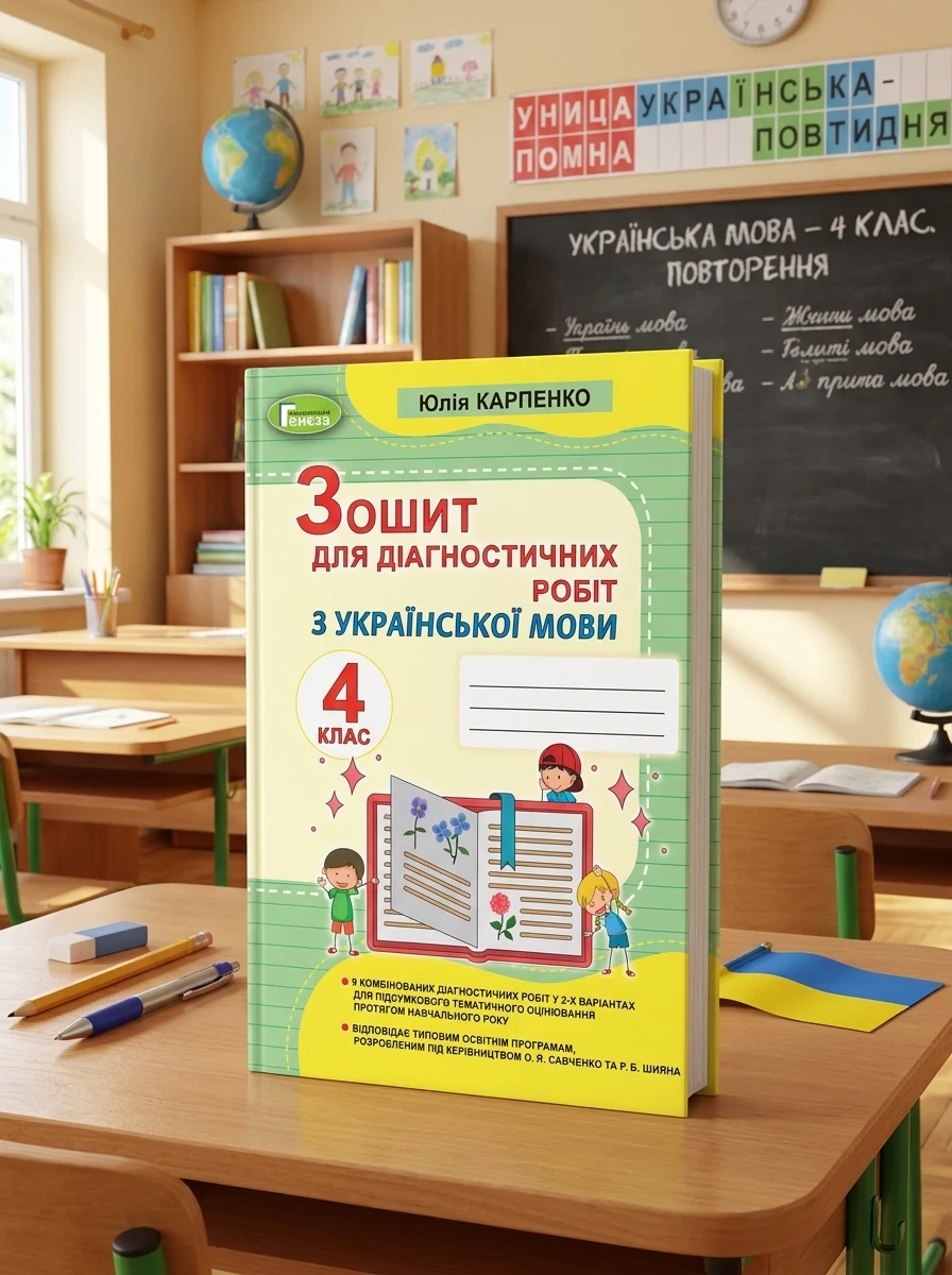 Українська мова 4 клас. Зошит для діагностичних робіт — Вивчення мов