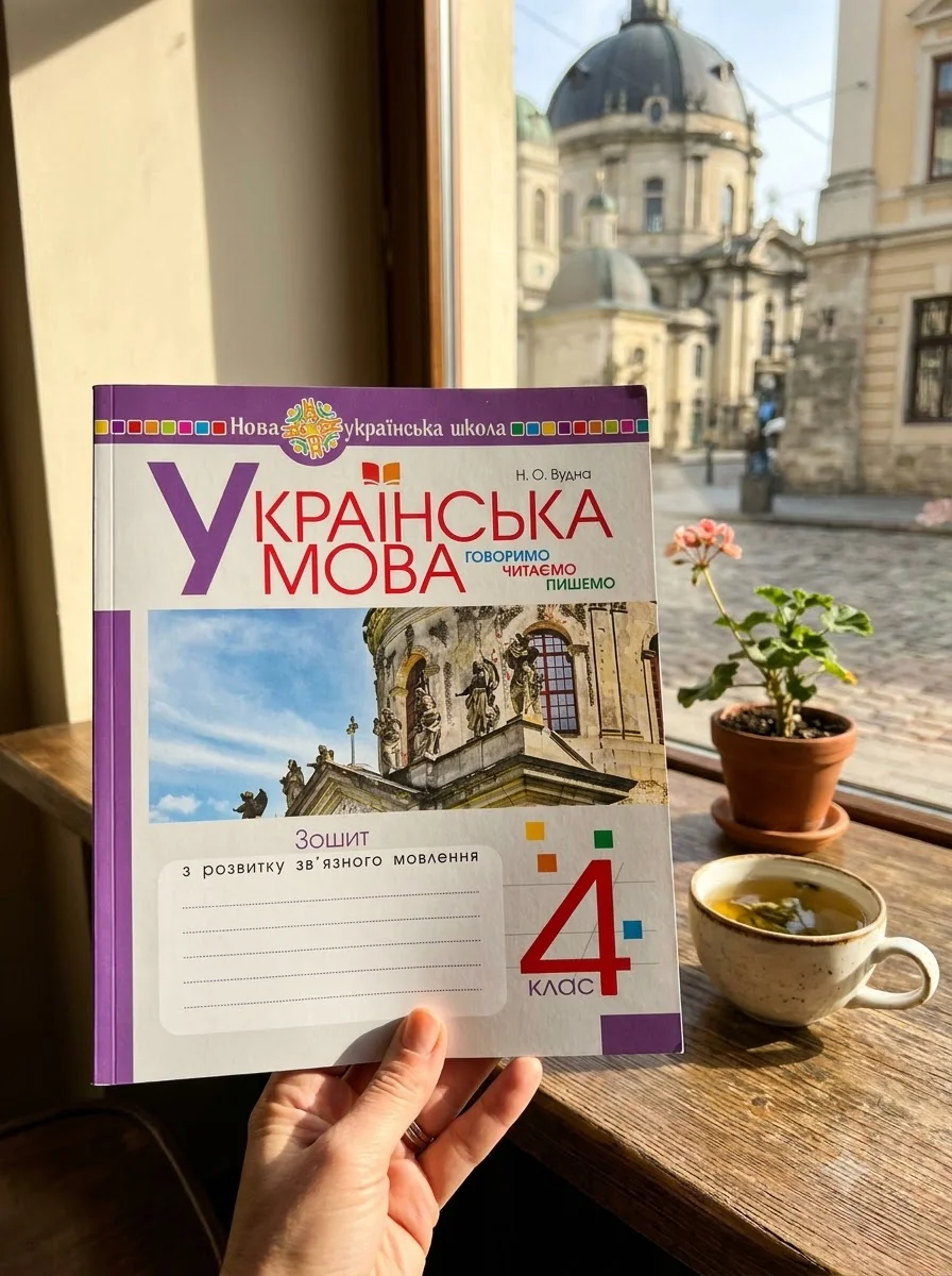Українська мова. 4 клас. Зошит з розвитку зв’язного мовлення