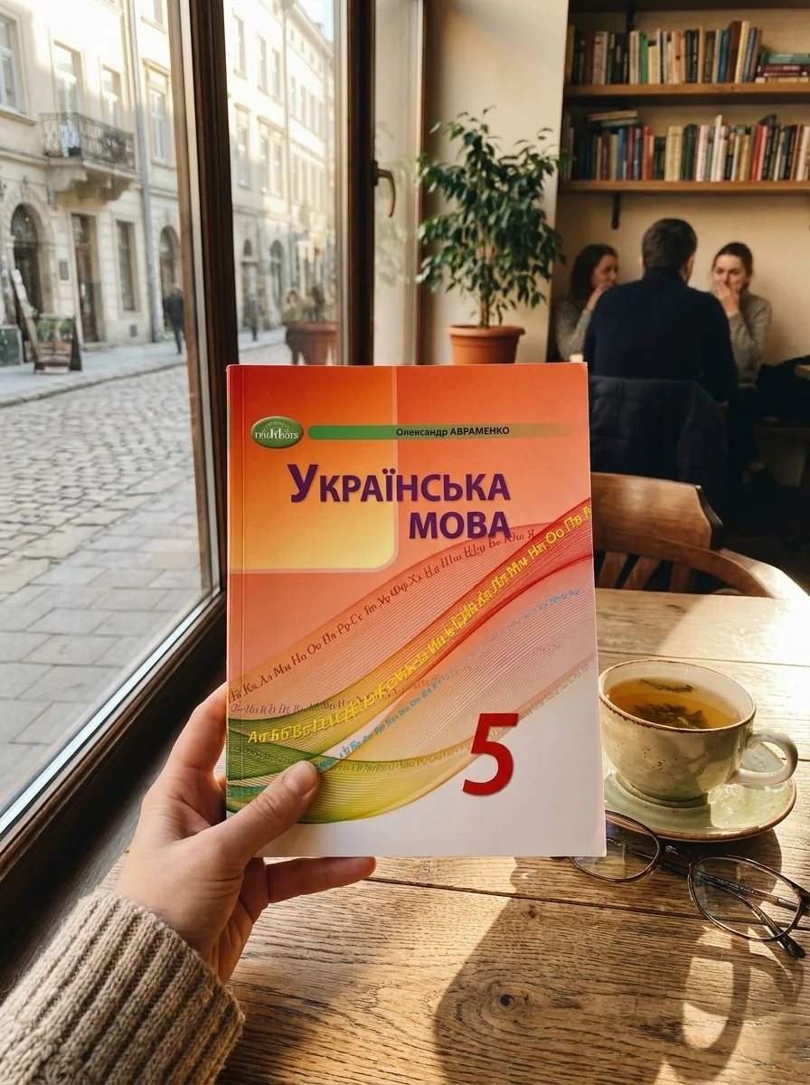 Українська мова. 5 клас — Авраменко Олександр, обкладинка