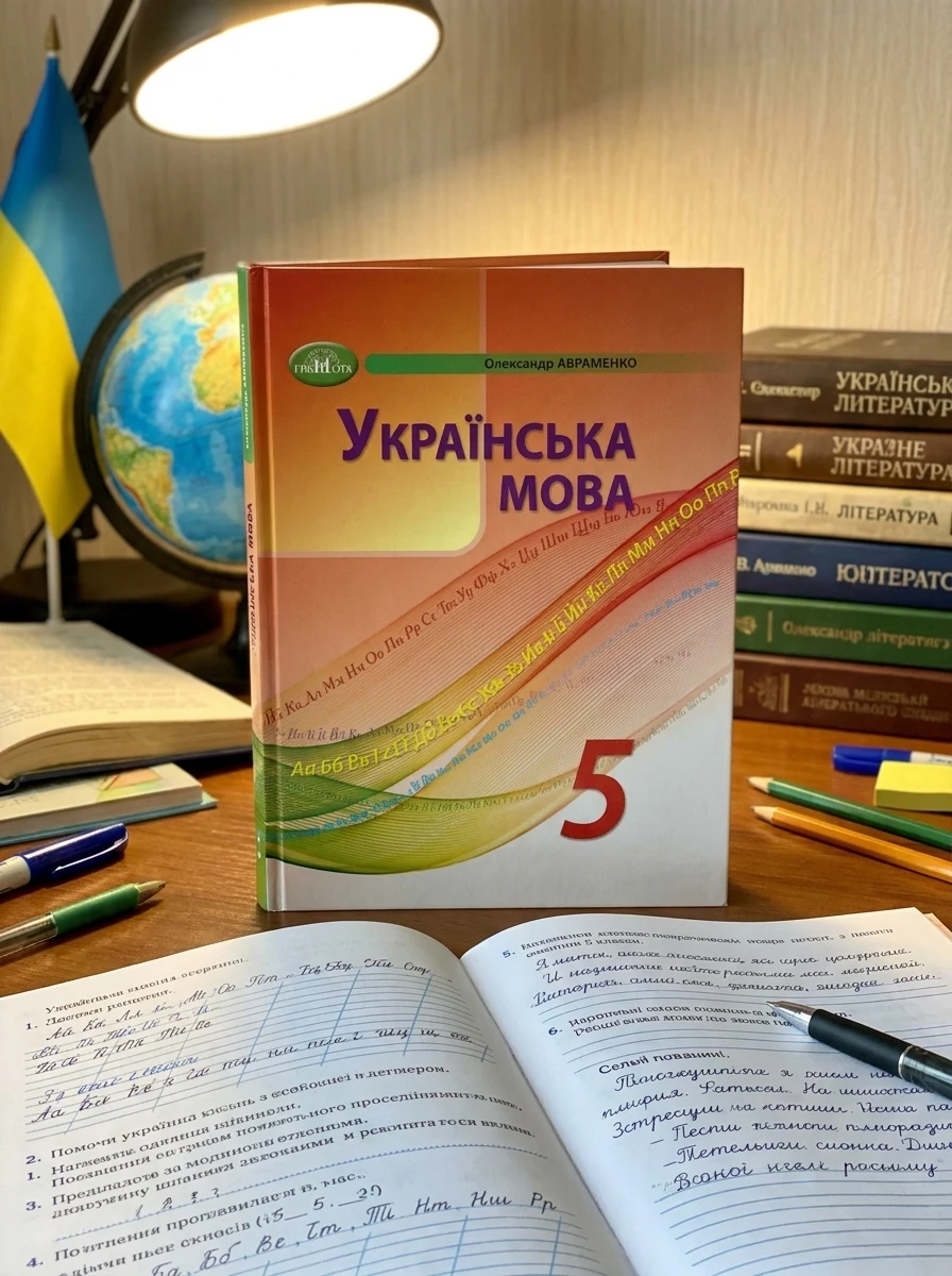 Українська мова. 5 клас — Навчальна література