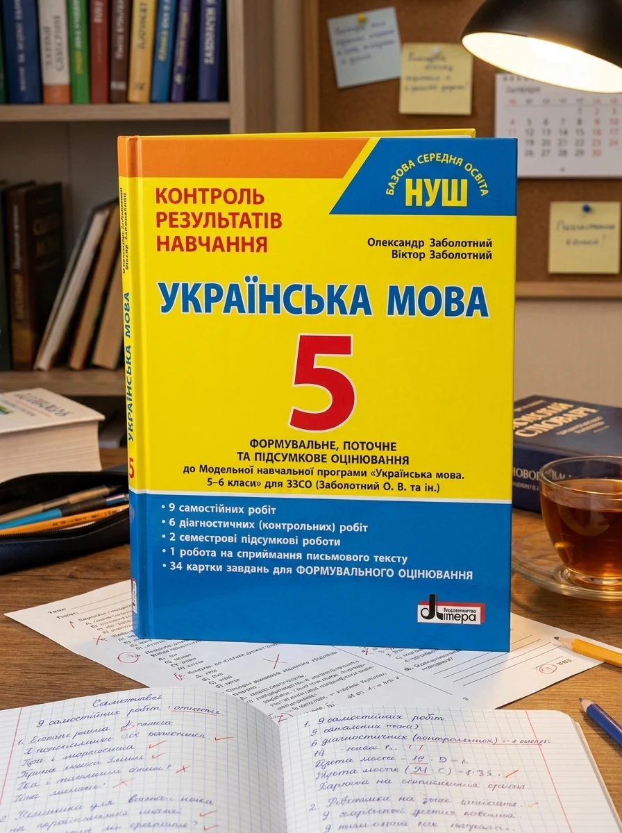 Українська мова. 5 клас. Контроль результатів навчання — Вивчення мов