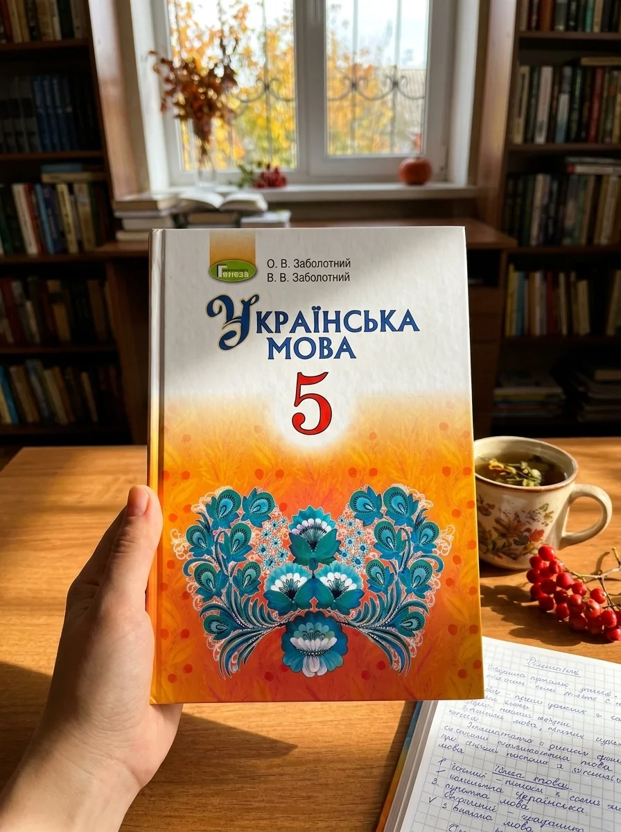 Українська мова. 5 клас. Підручник Заболотний О. — Заболотний В., обкладинка