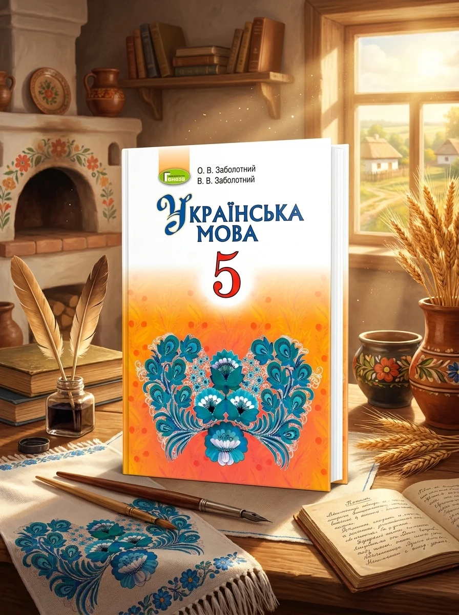 Українська мова. 5 клас. Підручник Заболотний О.