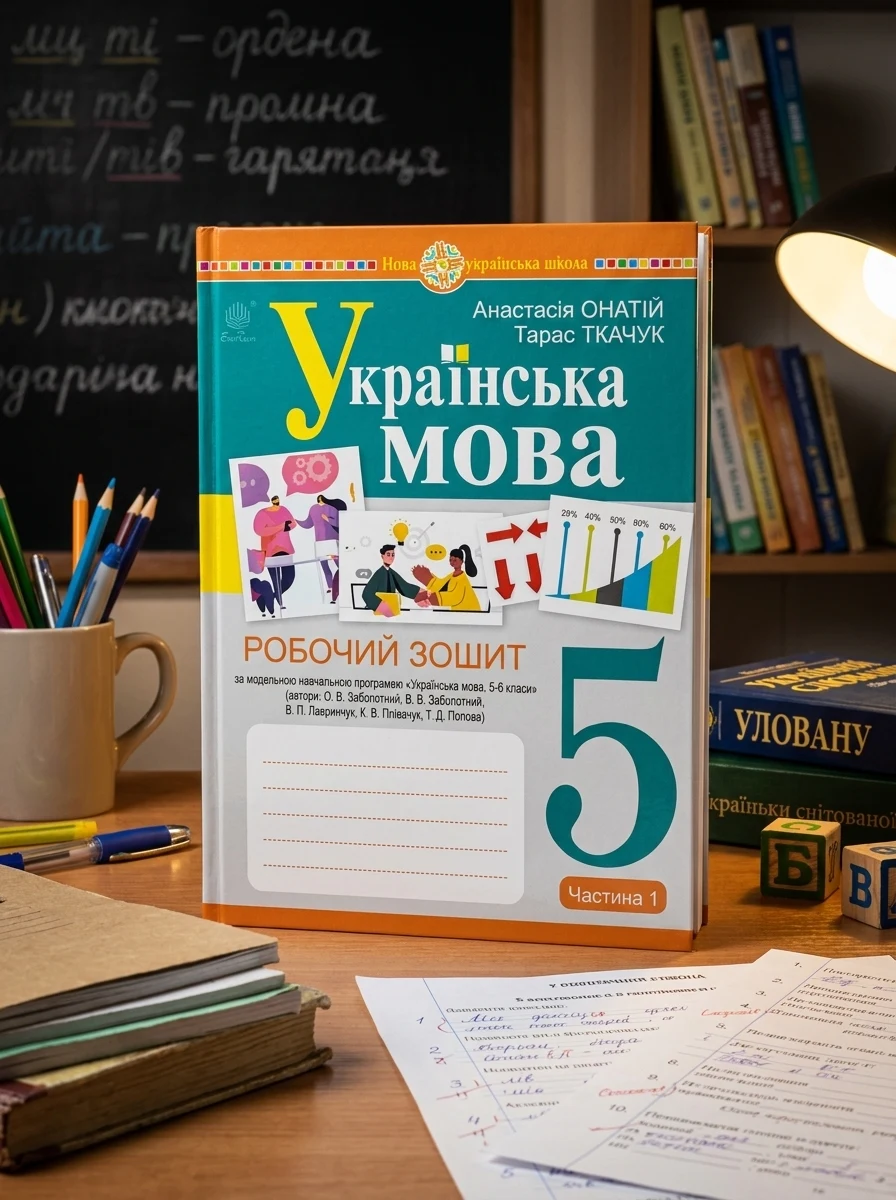 Українська мова. 5 клас. Робочий зошит. Частина 1 (за модельною програмою Заболотного О.В. та ін.) — Вивчення мов