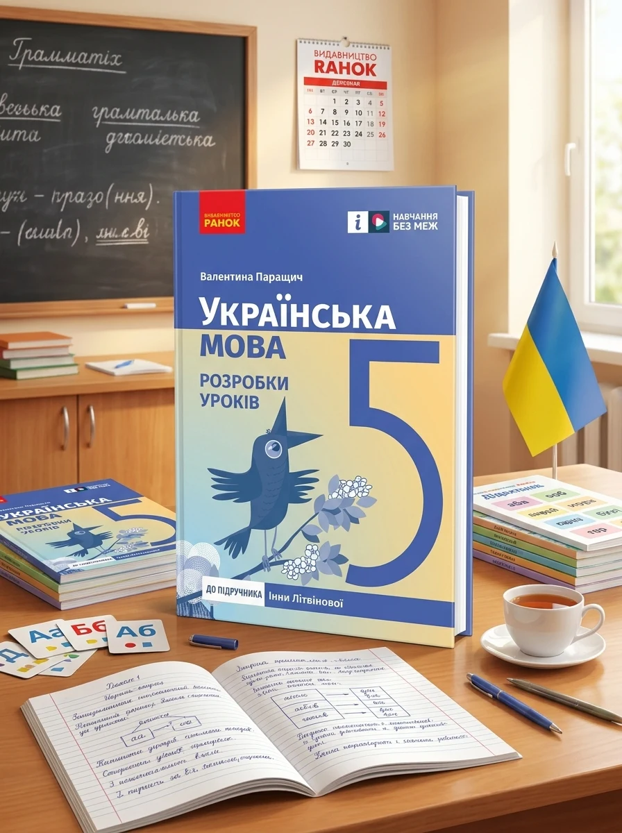 Українська мова. 5 клас. Розробки уроків до підручника Інни Літвінової — Вивчення мов