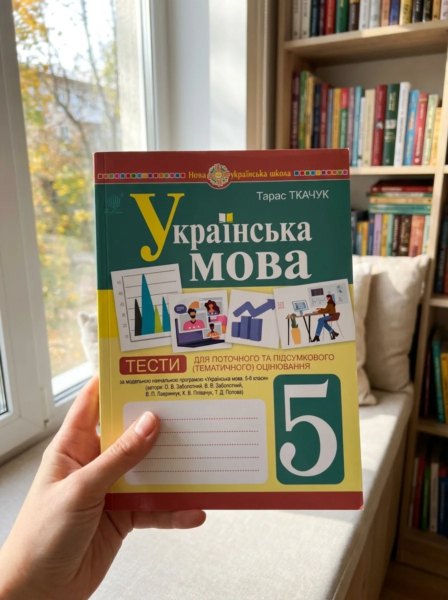 Українська мова. 5 клас. Тести для поточного та підсумкового (тематичного) оцінювання (за модельною програмою Заболотного О.В. та ін.) — фото 2