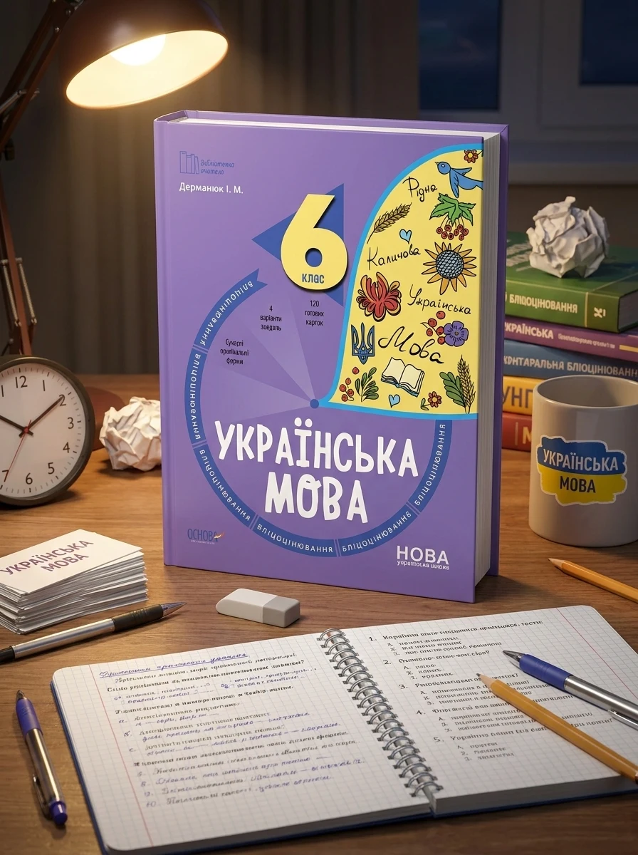 Українська мова. 6 клас. Бліцоцінювання — Вивчення мов
