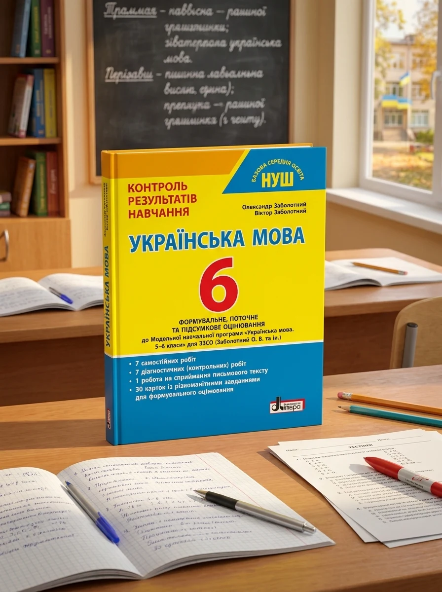 Українська мова. 6 клас. Контроль результатів навчання — Вивчення мов
