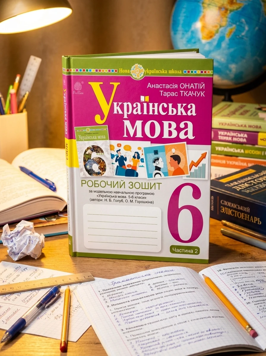 Українська мова. 6 клас. Робочий зошит. Частина 2 (за модельною програмою Голуб Н.Б., Горошкіної О.М.) — фото 2
