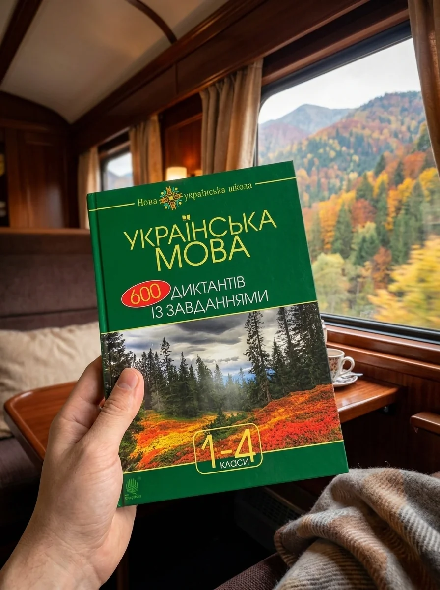 Українська мова. 600 диктантів із завданнями. 1-4 класи — Наталя Будна, обкладинка
