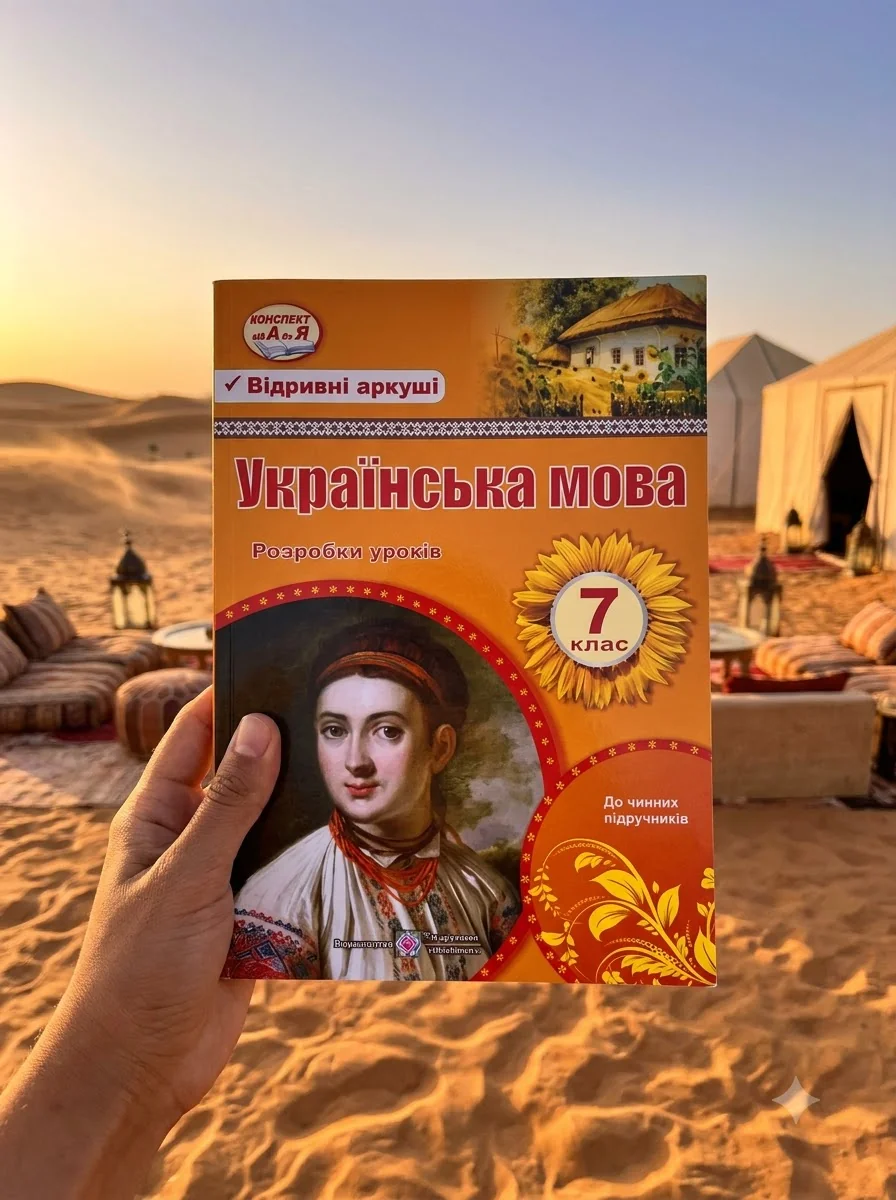 Українська мова. 7 клас. Розробки уроків — Залюбовська Л., обкладинка