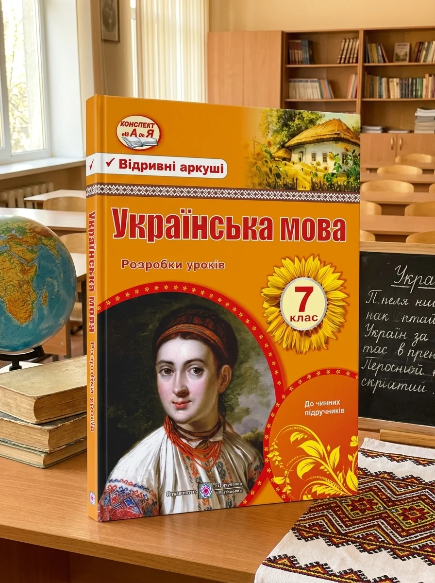 Українська мова. 7 клас. Розробки уроків — Залюбовська Л., фото 2