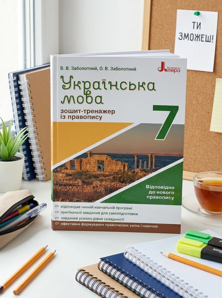 Українська мова 7 клас. Зошит-тренажер з правопису — Вивчення мов