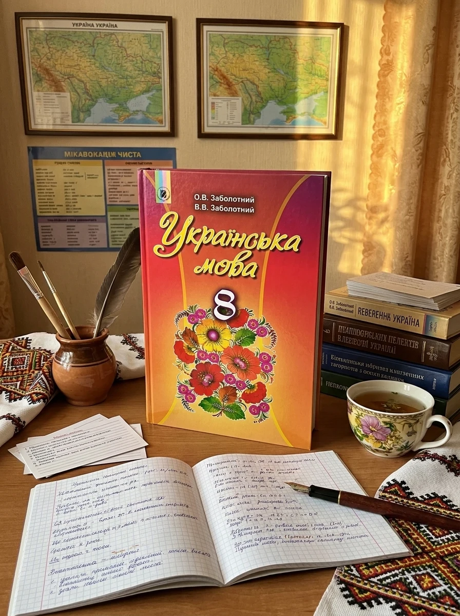 Українська мова 8 клас
