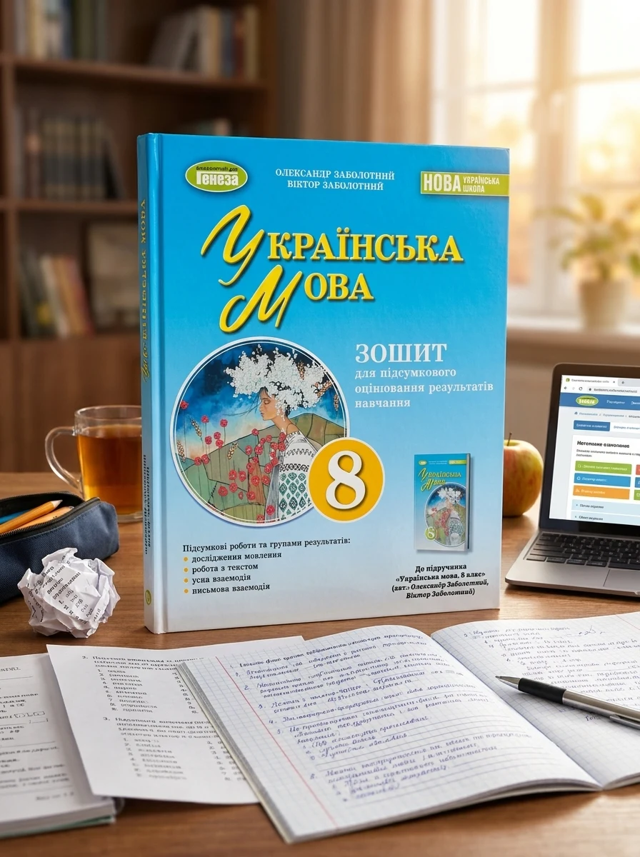 Українська мова. 8 клас. Зошит для підсумкового оцінювання навчальних досягнень — Вивчення мов
