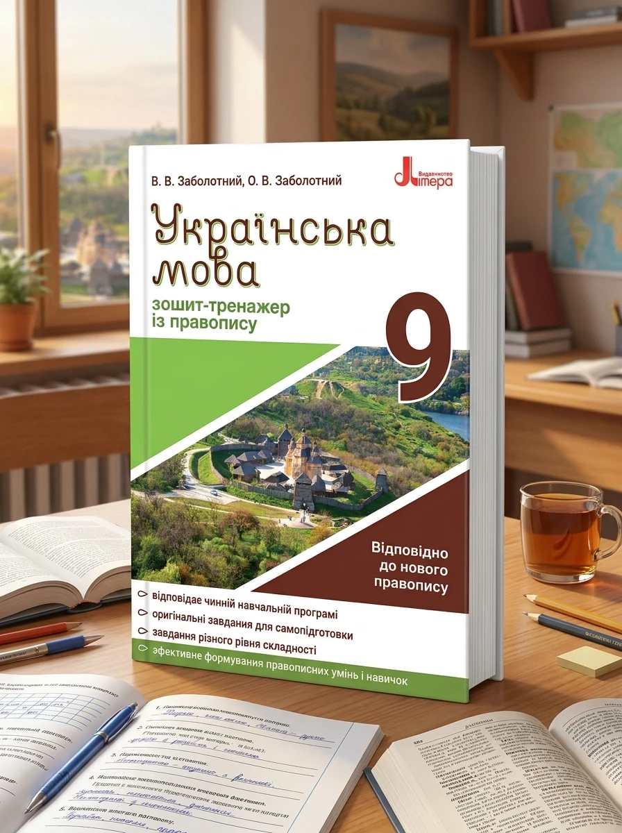 Українська мова 9 клас. Зошит-тренажер з правопису