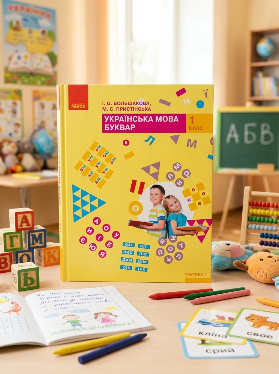 Українська мова. Буквар. 1 клас. Частина 1 — Вивчення мов