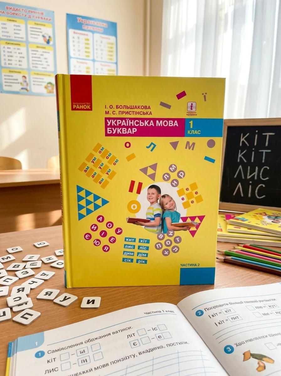 Українська мова. Буквар. 1 клас. Частина 2 — Вивчення мов