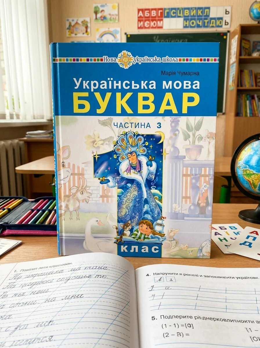 Українська мова. Буквар. 1 клас. Частина 3 — Вивчення мов