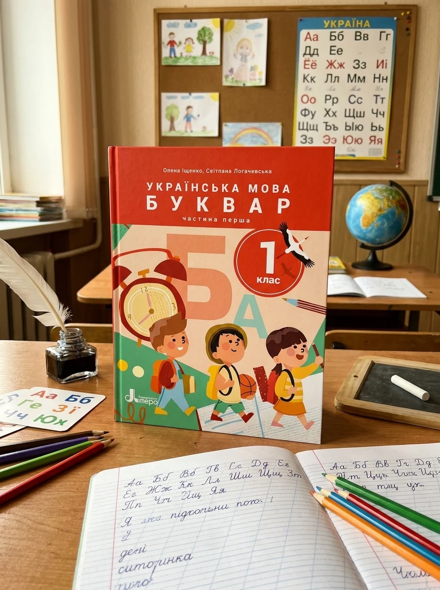 Українська мова. Буквар. 1 клас. Навчальний посібник у 6-ти частинах. Частина 1 — Вивчення мов