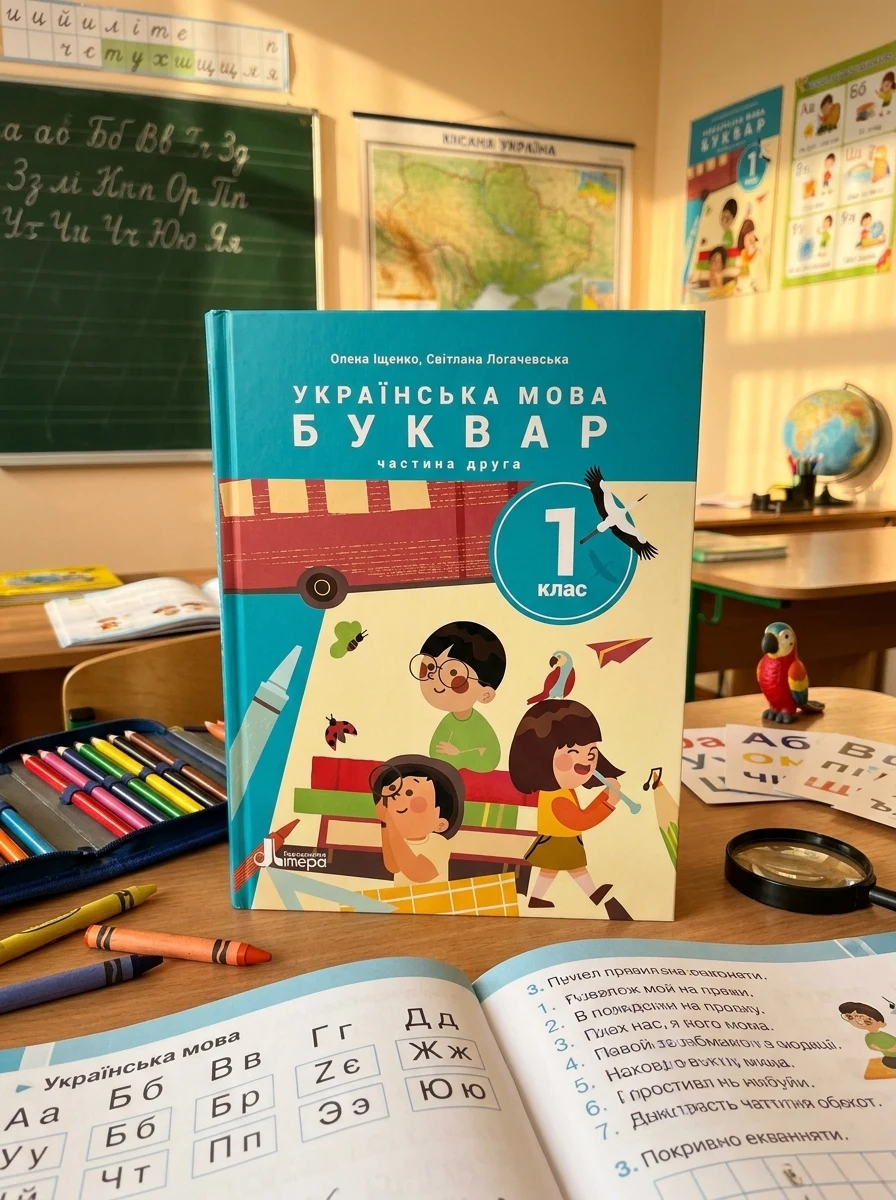 Українська мова. Буквар. 1 клас. Навчальний посібник у 6-ти частинах. Частина 2 — Вивчення мов