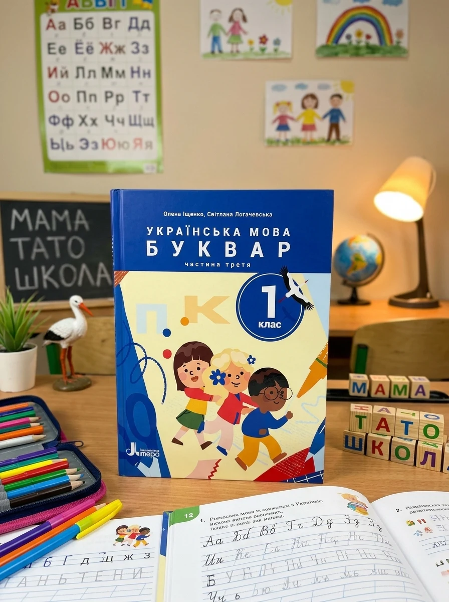 Українська мова. Буквар. 1 клас. Навчальний посібник у 6-ти частинах. Частина 3 — Вивчення мов