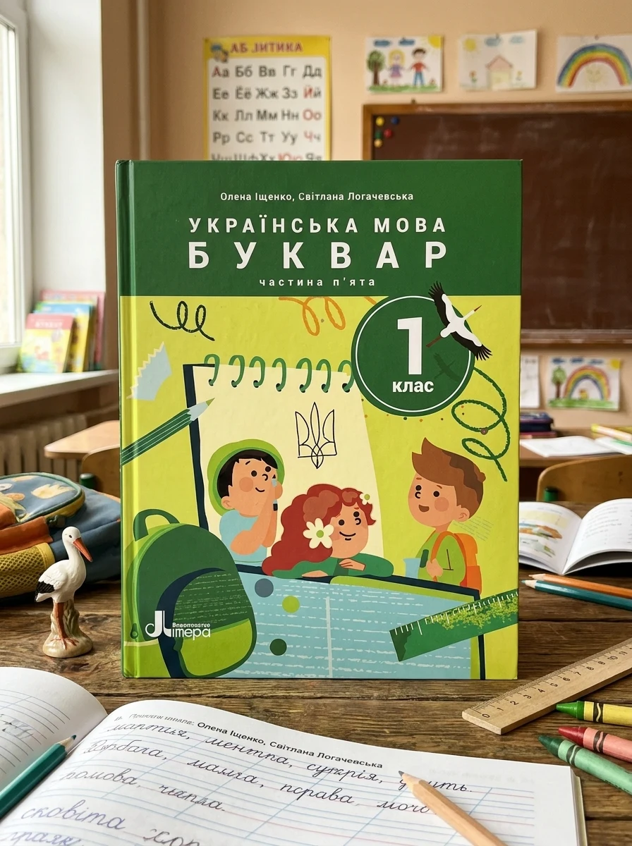 Українська мова. Буквар. 1 клас. Навчальний посібник у 6-ти частинах. Частина 5 — Вивчення мов