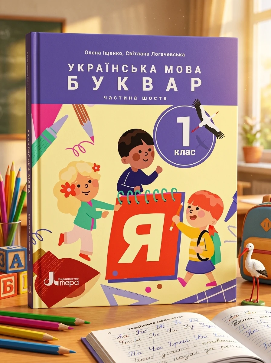 Українська мова. Буквар. 1 клас. Навчальний посібник у 6-ти частинах. Частина 6 — Вивчення мов