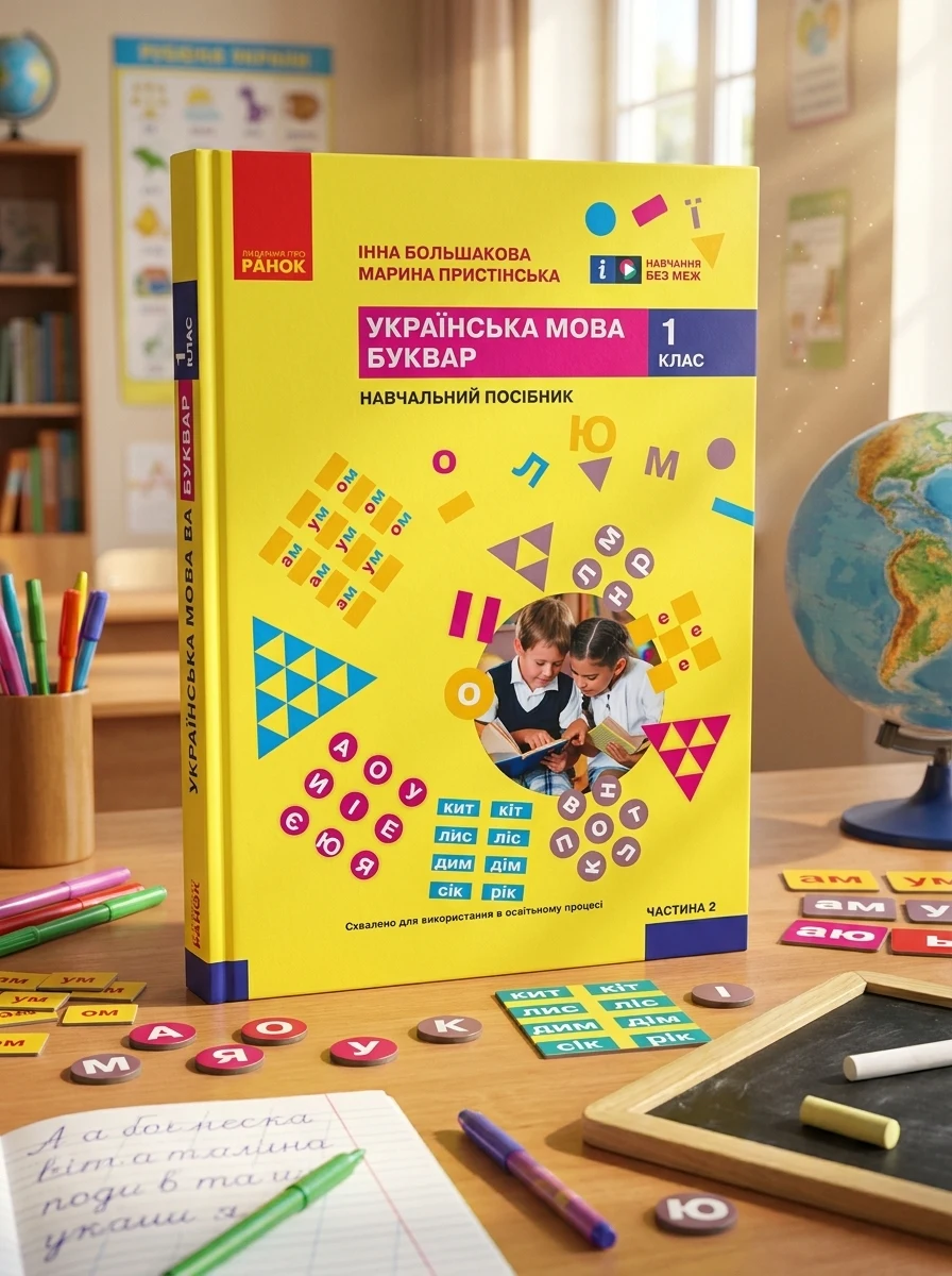 Українська мова. Буквар. Навчальний посібник. Частина 2 — Вивчення мов