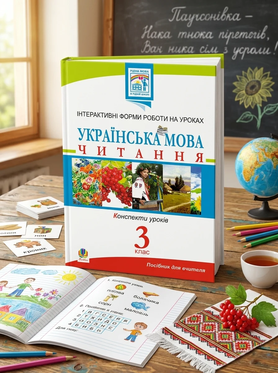 Українська мова. Читання. Інтерактивні форми роботи на уроках. 3 клас — Вивчення мов