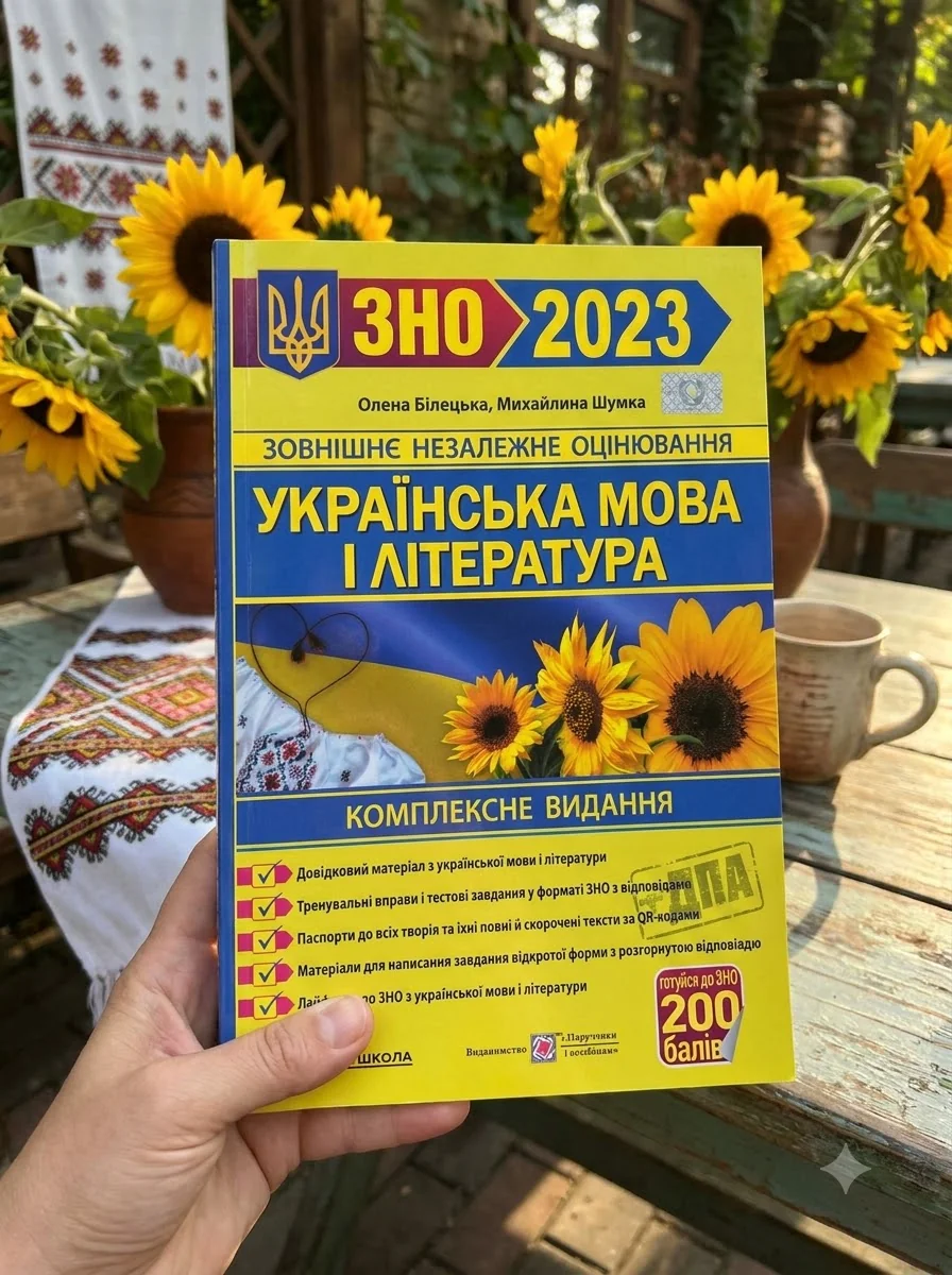 Українська мова і література. Комплексна підготовка до ЗНО та ДПА 2023 — Білецька Олена, обкладинка