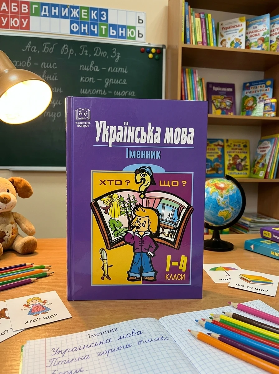 Українська мова. Іменник. 1-4 класи — Вивчення мов
