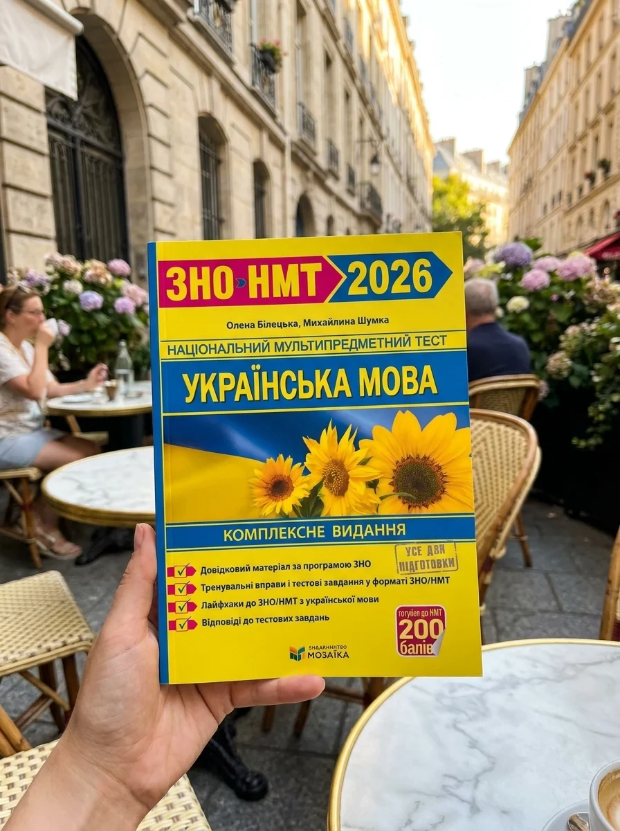 Українська мова. Комплексна підготовка до ЗНО/НМТ 2026 — Навчальна література