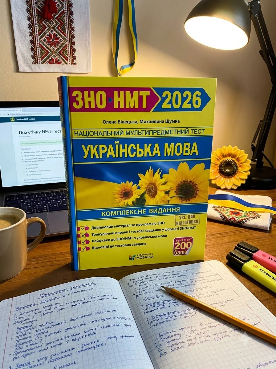 Українська мова. Комплексна підготовка до ЗНО/НМТ 2026 — фото 2