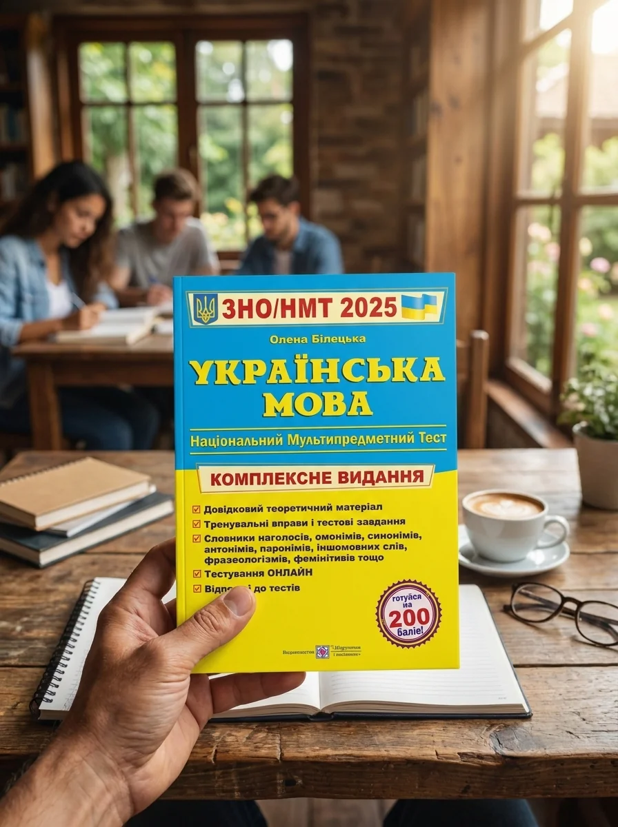 Українська мова. Комплексне видання для підготовки до НМТ/ЗНО 2025 — Навчальна література