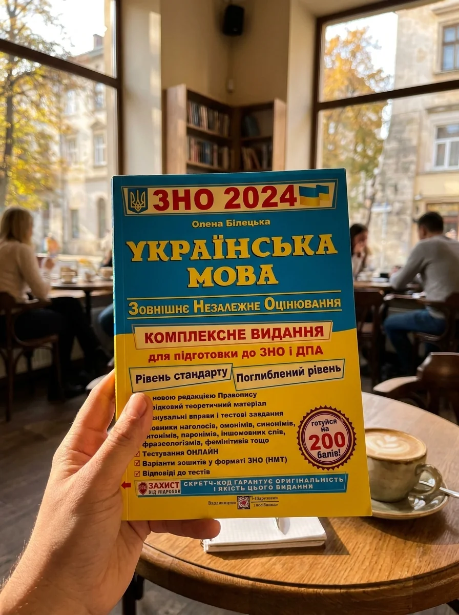 Українська мова. Комплексне видання для підготовки ЗНО та ДПА 2024 — Навчальна література