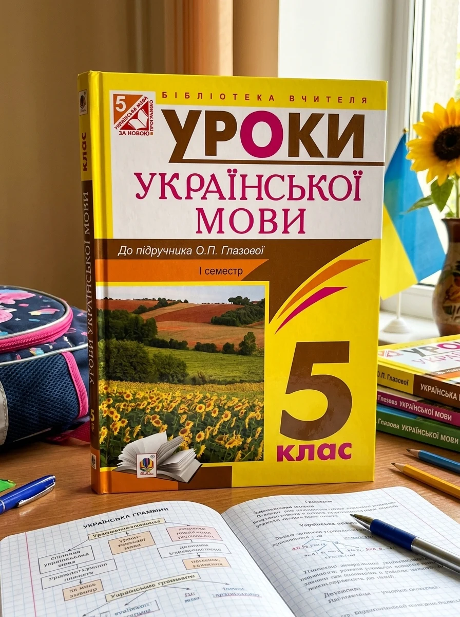 Українська мова. Конспекти уроків. 5 клас. І семестр (до підручника Глазової) — Вивчення мов