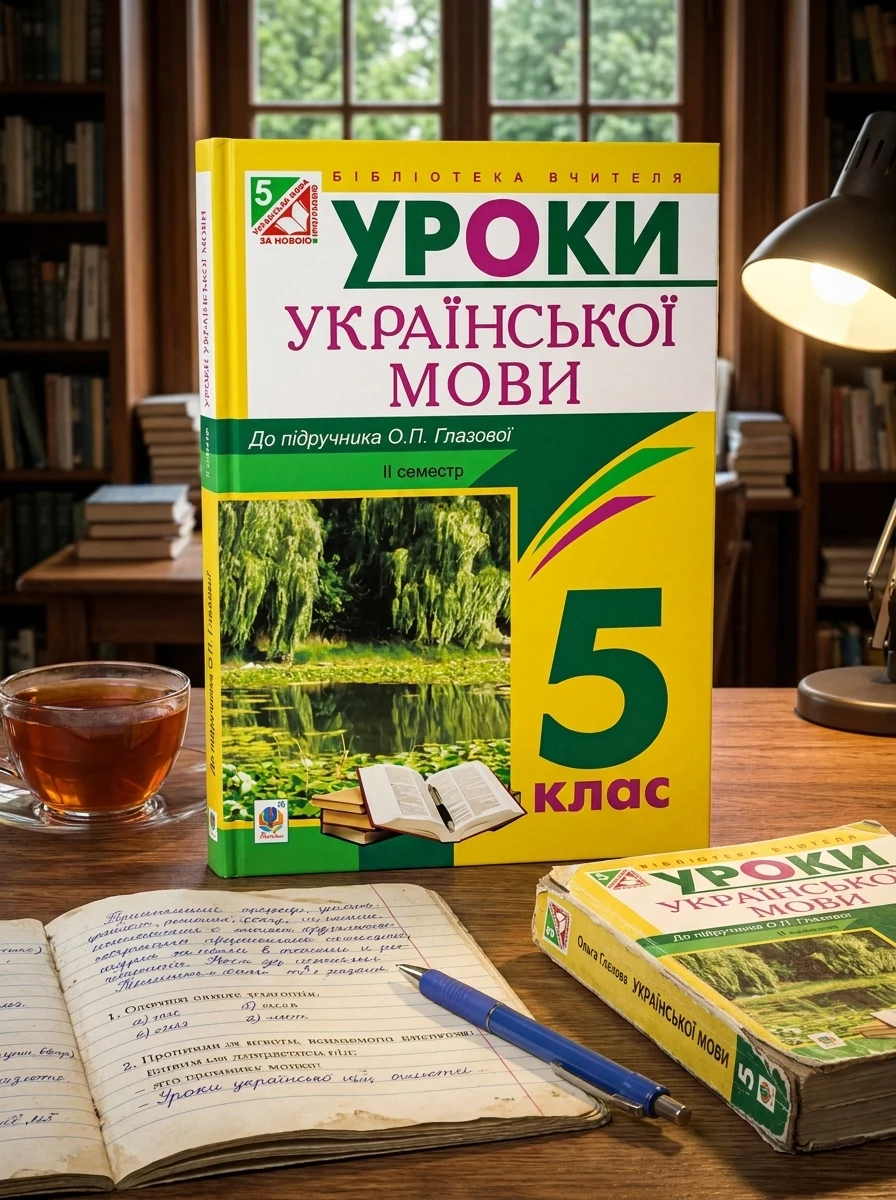 Українська мова. Конспекти уроків. 5 клас. ІІ семестр (до підручника Глазової О.П.) — Вивчення мов