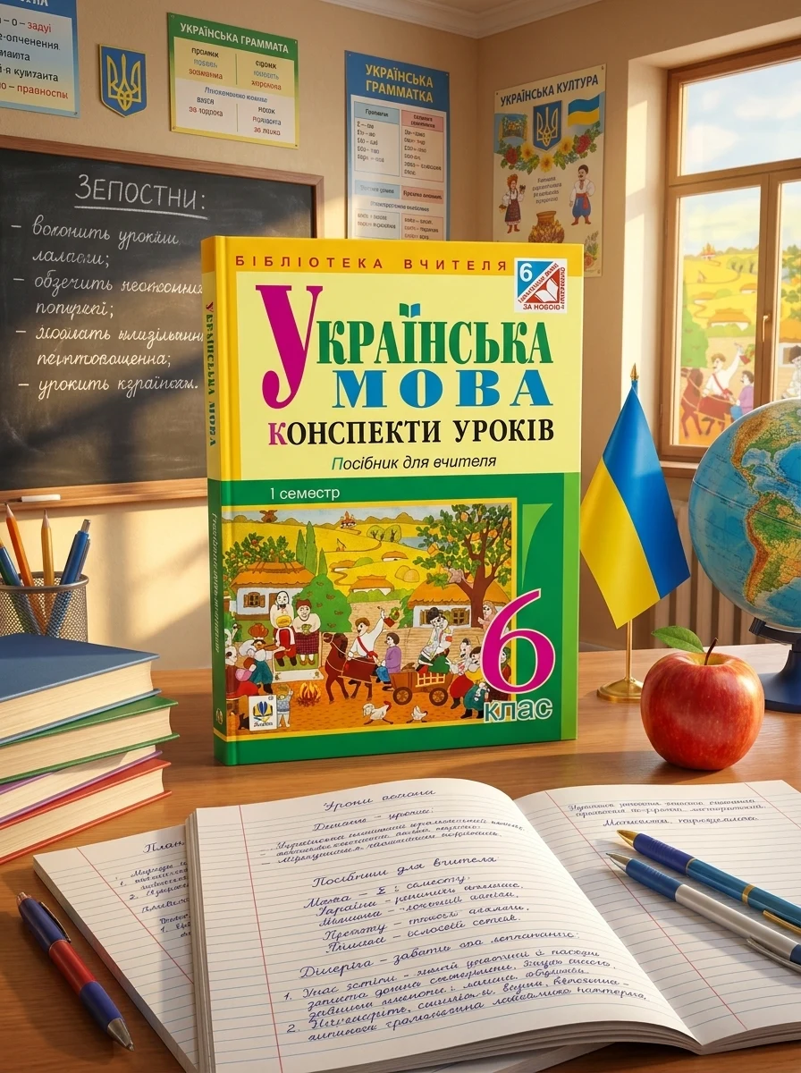 Українська мова. Конспекти уроків. 6 клас. І семестр. Посібник для вчителя (за підручником О.В. Заболотного, В.В. Заболотного) — Вивчення мов