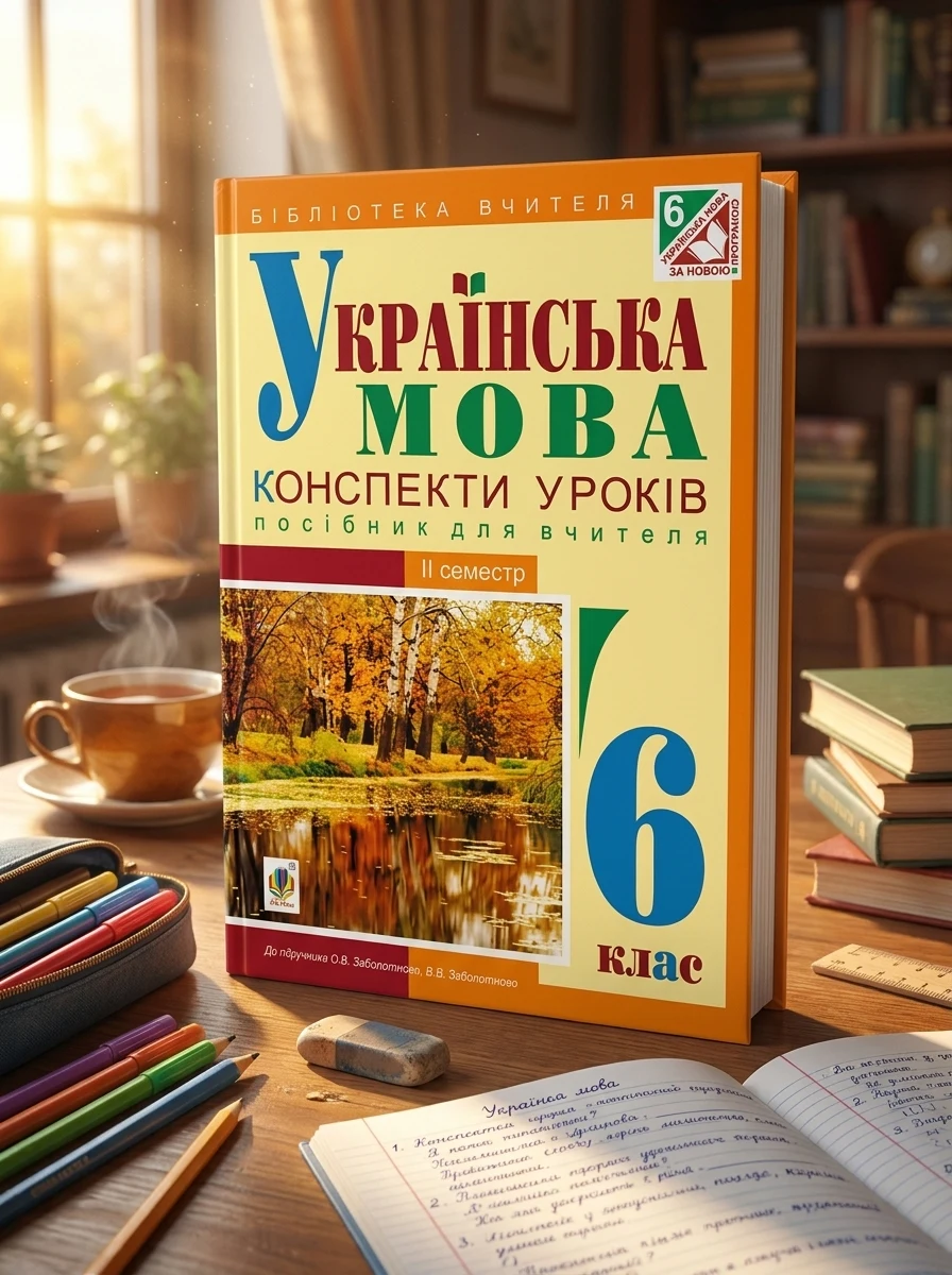 Українська мова. Конспекти уроків. 6 клас. ІІ семестр (за підручником О.В. Заболотного, В.В. Заболотного) — Вивчення мов