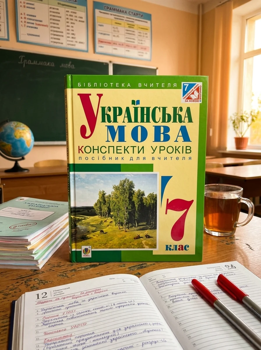 Українська мова. Конспекти уроків. 7 клас. Посібник для вчителя — Вивчення мов