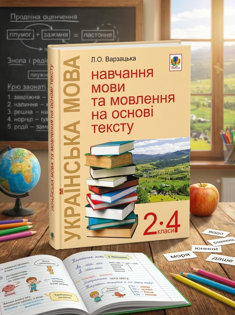 Українська мова. Навчання мови та мовлення на основі тексту. 2-4 класи — фото 2